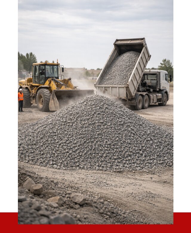Купить щебень с доставкой в Сердобске от 2528 руб. | ПРОНЕРУДСрд