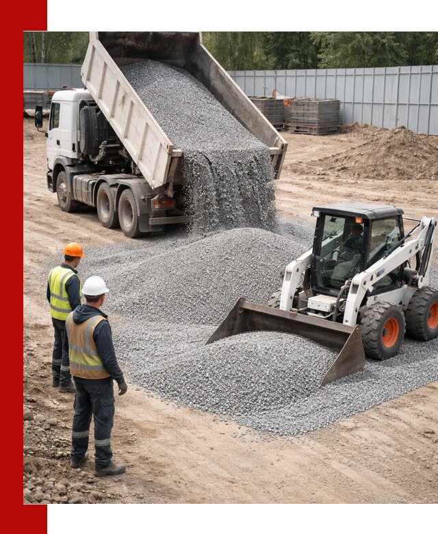 Доставка и продажа гранитного щебня фракции 0-5 в Сердобске