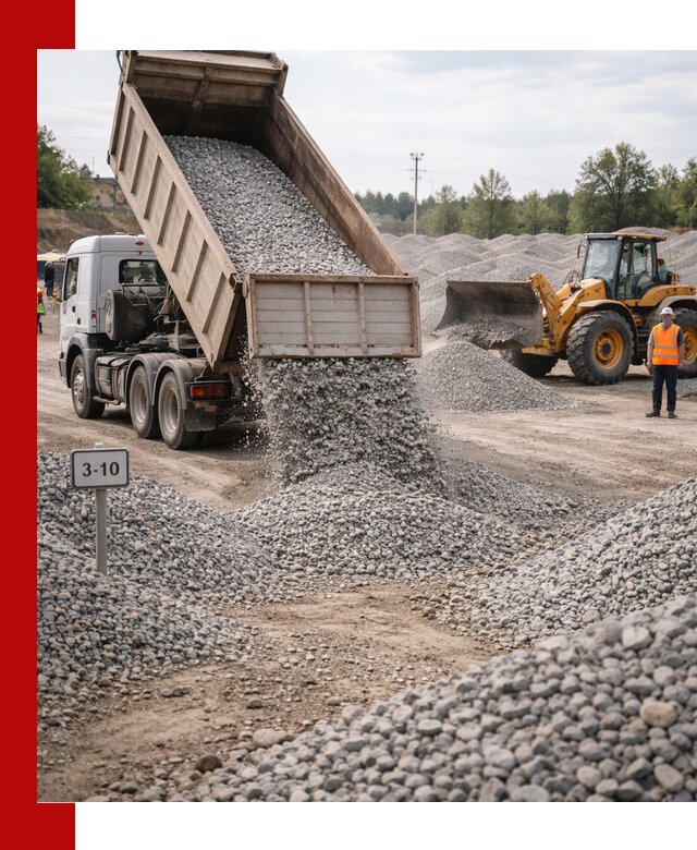 Гранитный щебень фракции 3–10: доставка и продажа в Сердобске