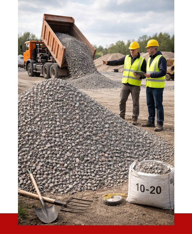 Гранитный щебень фракция 10-20 в Сердобске от 4247 руб.|ПРОНЕРУДСрд