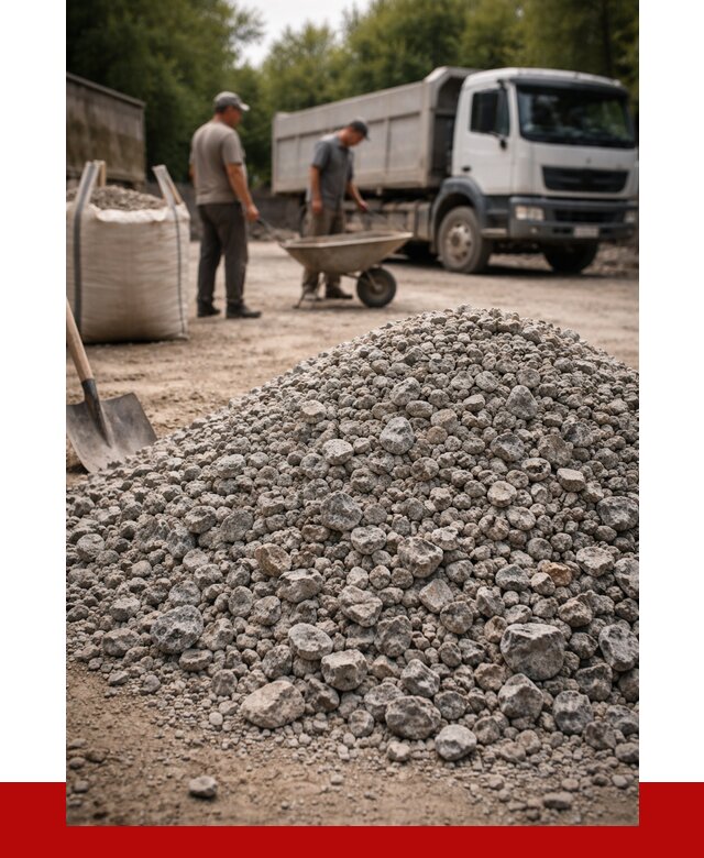 Гранитный щебень фракция 20-40 в Сердобске от 3236 руб. ПРОНЕРУДСрд