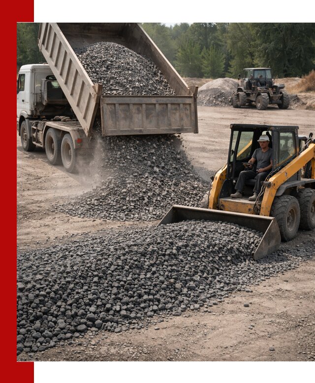 Гранитный щебень фракция 40-70 с доставкой в Сердобске