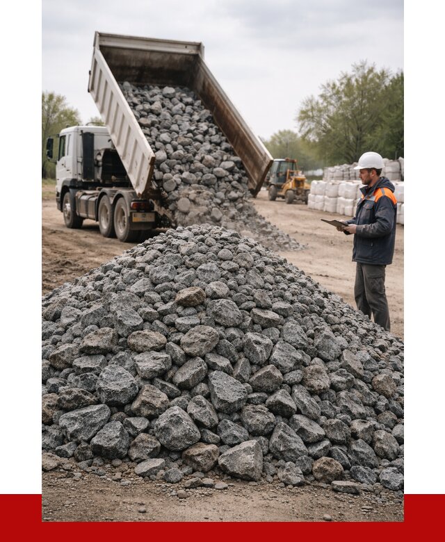 Гранитный щебень фракция 100-200 в Сердобске от 4247 р. ПРОНЕРУДСрд