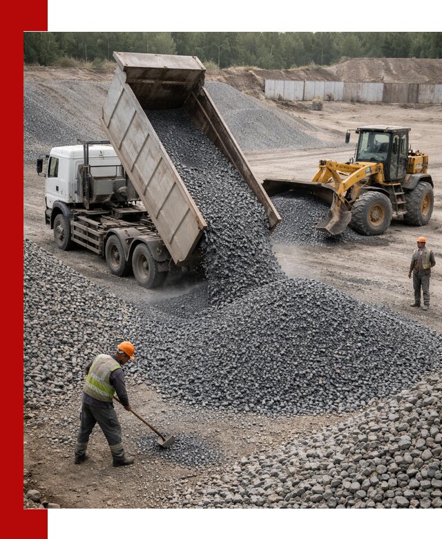 Щебень габбро-диабаз фр. 5-20 с доставкой в Сердобске