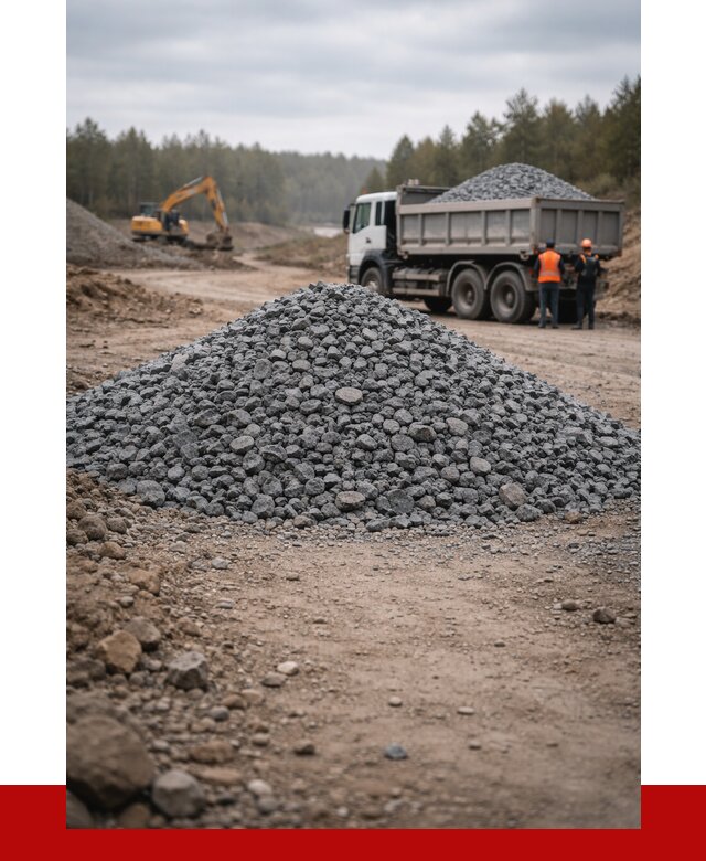 Щебень габбро диабаз фракция 40-70 в Сердобске от 2224 р-ПРОНЕРУДСрд