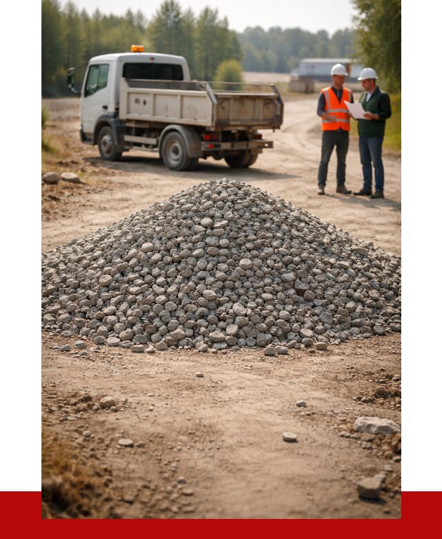 Гравийный щебень фракция 20-40 в Сердобске от 1213 р. | ПРОНЕРУДСрд