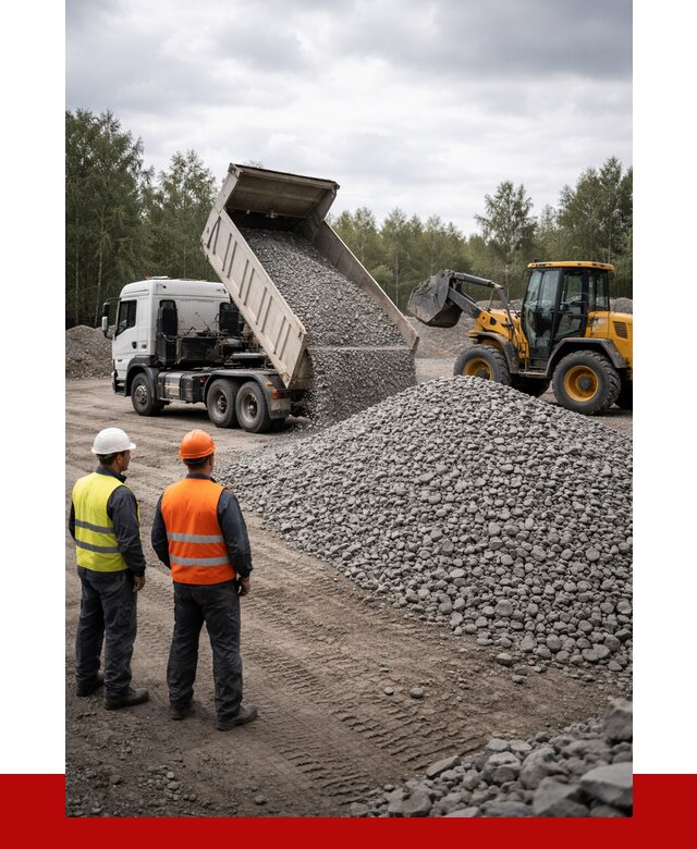 Гравийный щебень фракция 40-70 в Сердобске от 9605р | ПРОНЕРУДСрд