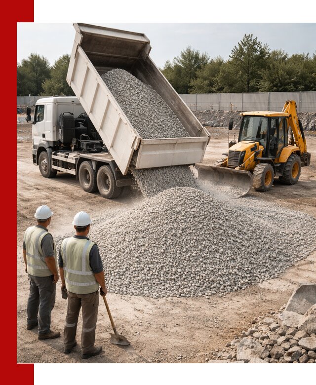 Купить известняковый щебень фракции 5–10 мм с доставкой в Сердобске