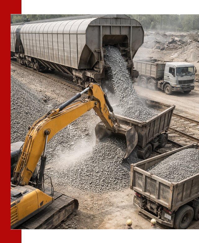 Доставка железнодорожного щебня в Сердобске крупными партиями быстрого отгруза