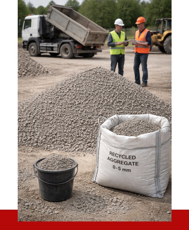 Вторичный щебень фракция 0-5 в Сердобске от 1618 р. ПРОНЕРУДСрд