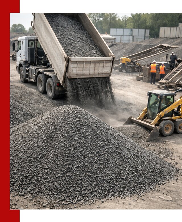 Вторичный щебень фракция 0–5 с доставкой в Сердобске