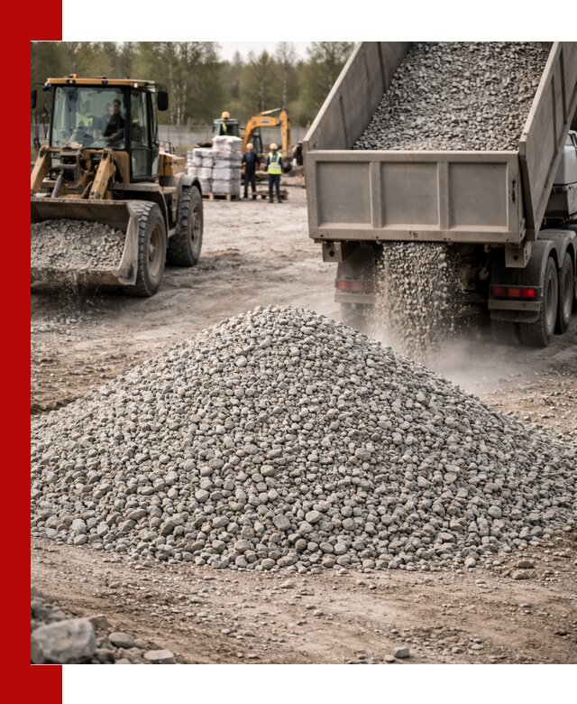 Вторичный щебень фракции 5-20 в Сердобске — доставка и продажа крупнотоннажно