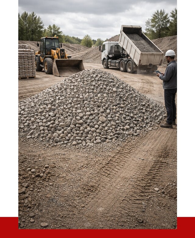 Купить бетонный щебень в Сердобске, от 3236 р. ПРОНЕРУДСрд