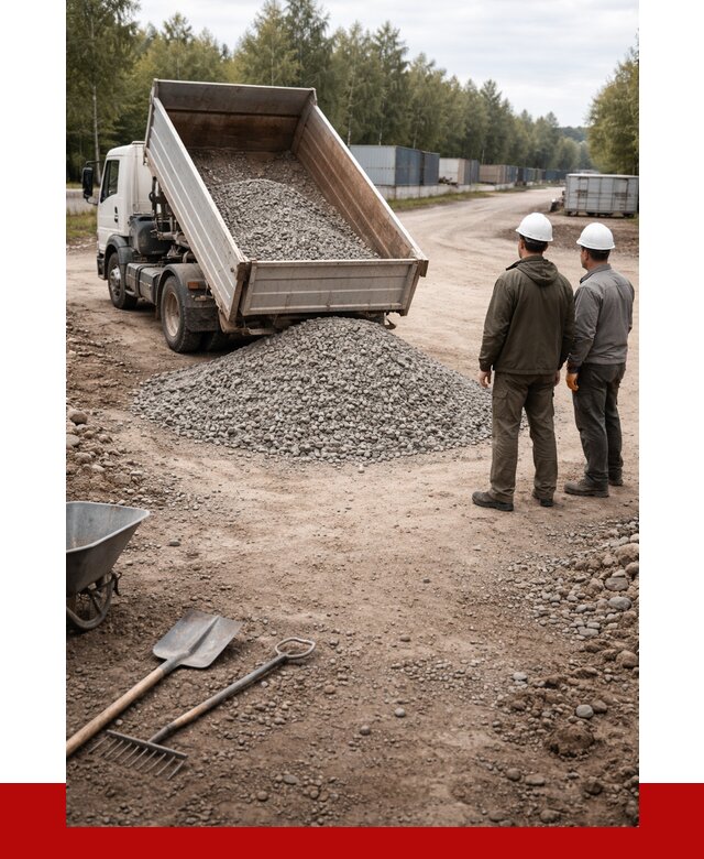 Бетонный щебень фракция 5-20 в Сердобске от 3236 р., ПРОНЕРУДСрд