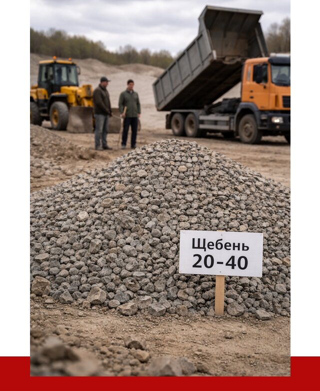 Бетонный щебень фракция 20-40 в Сердобске от 2477 р. | ПРОНЕРУДСрд