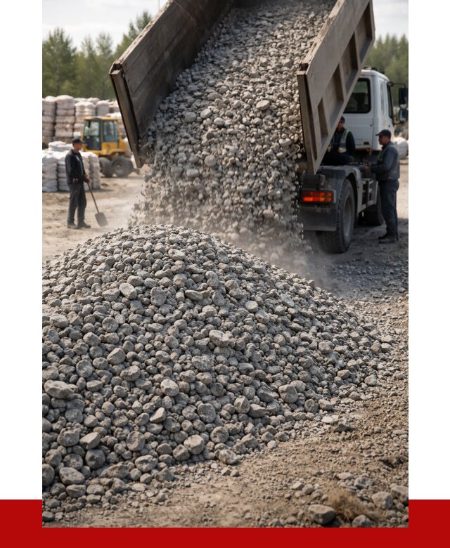 Бетонный щебень фракция 40-70 в Сердобске от 1820 р. ПРОНЕРУДСрд