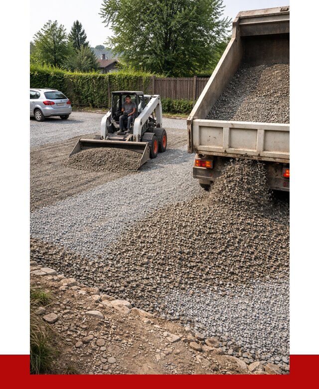 Щебень для парковки в Сердобске с доставкой от 1213 р.| ПРОНЕРУДСрд