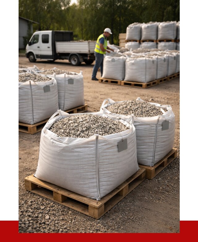Щебень в мешках с доставкой в Сердобске от 4247 р. | ПРОНЕРУДСрд