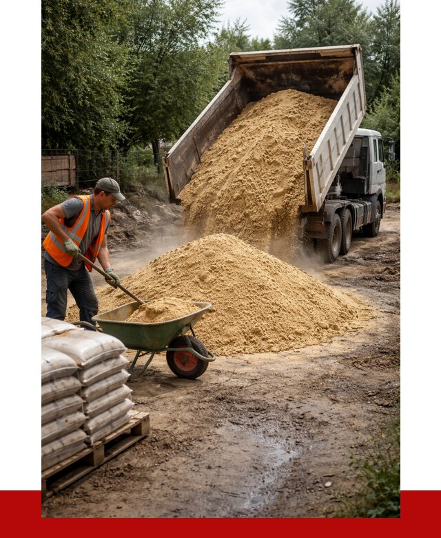 Купить песок с доставкой в Сердобске от 1820 р. | ПРОНЕРУДСрд