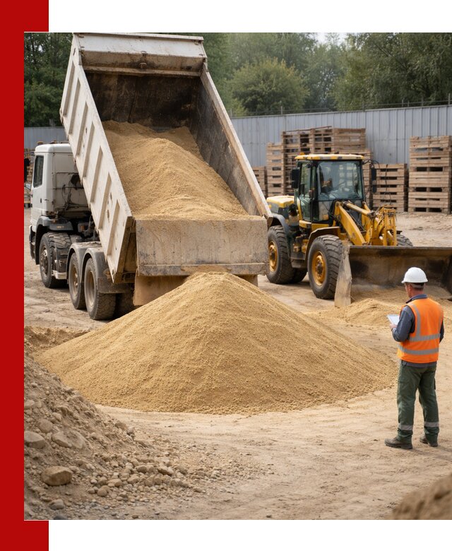 Доставка карьерного мелкозернистого песка в Сердобске