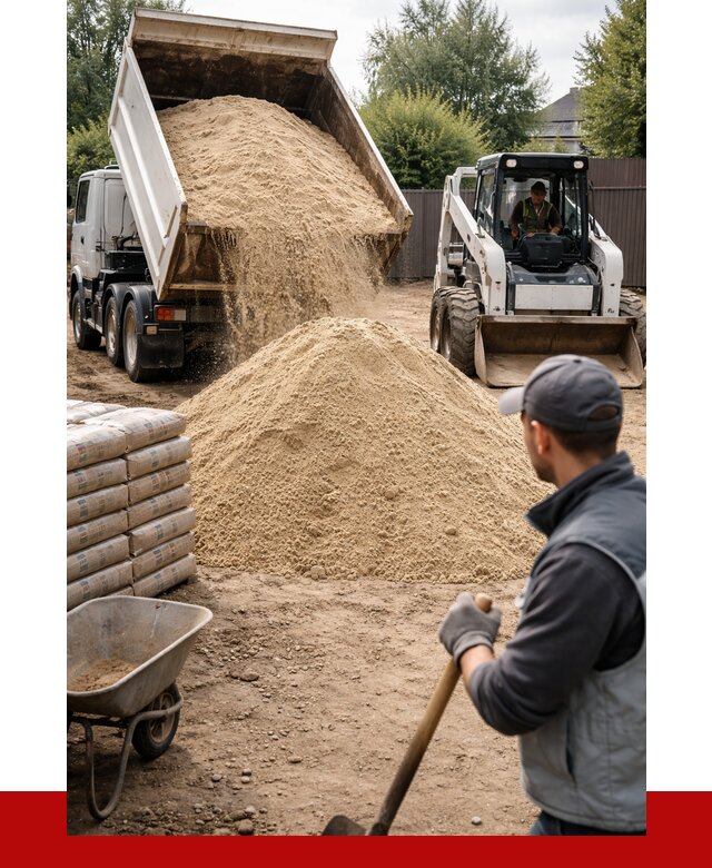 Мытый речной песок с доставкой в Сердобске от 1466 р. | ПРОНЕРУДСрд