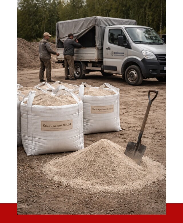 Кварцевый песок для пескоструя в Сердобске от 4550 р. | ПРОНЕРУДСрд