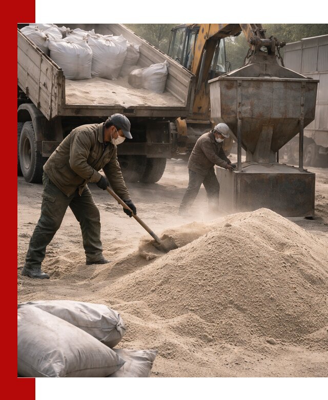 Кварцевый песок для пескоструя в Сердобске — доставка и качество