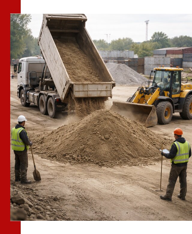 Доставка и продажа пескогрунта оптом и в розницу в Сердобске