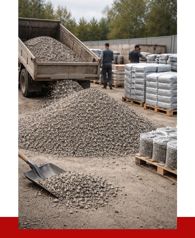 Гравий фракция 5-20 в Сердобске купить от 2326 р. ПРОНЕРУДСрд