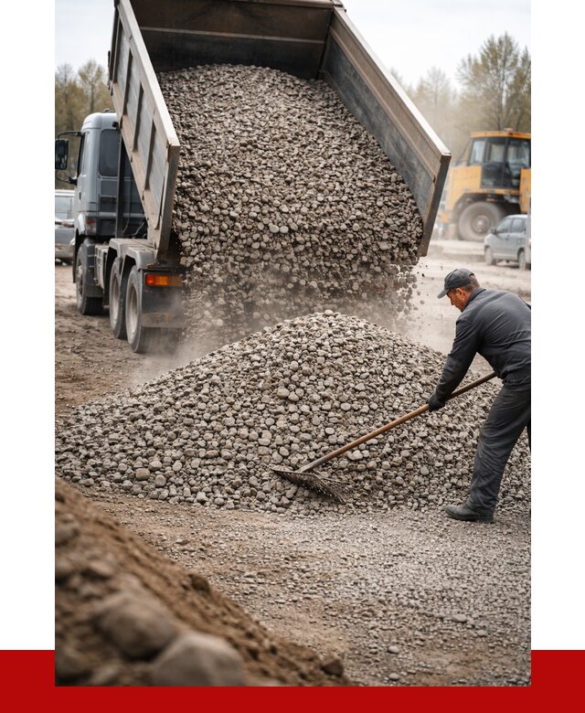 Гравий фракция 20-40 в Сердобске от 2528 р. доставка | ПРОНЕРУДСрд