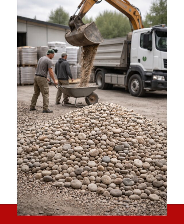 Галька декоративная в Сердобске от 3236 р. за куб | ПРОНЕРУДСрд