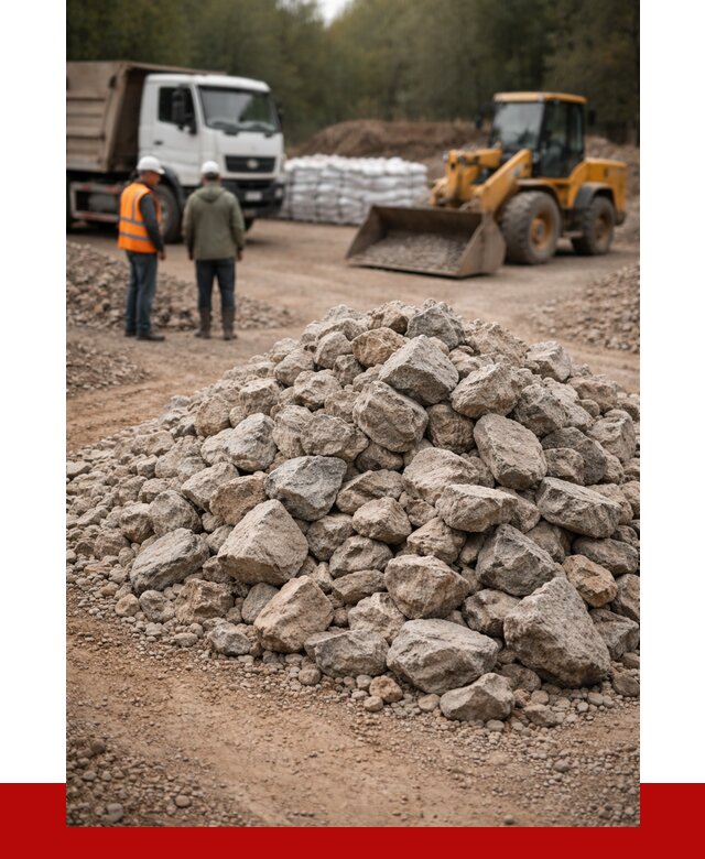 Купить бутовый камень с доставкой в Сердобске от 2326 р. | ПРОНЕРУДСрд