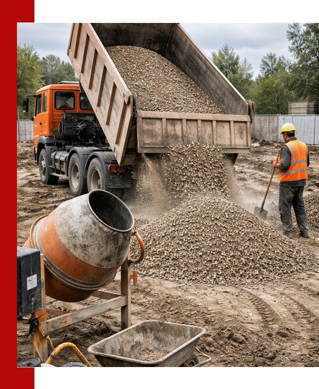 Опгс для бетона с доставкой самосвалом в Сердобске от производителя