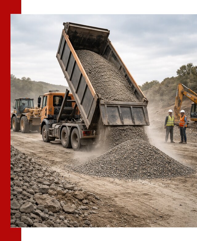 Щебёночно-песчаная смесь ЩПС С1 с доставкой в Сердобске