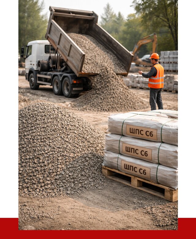 ЩПС С6 в Сердобске с доставкой от 2224 р. за куб | ПРОНЕРУДСрд