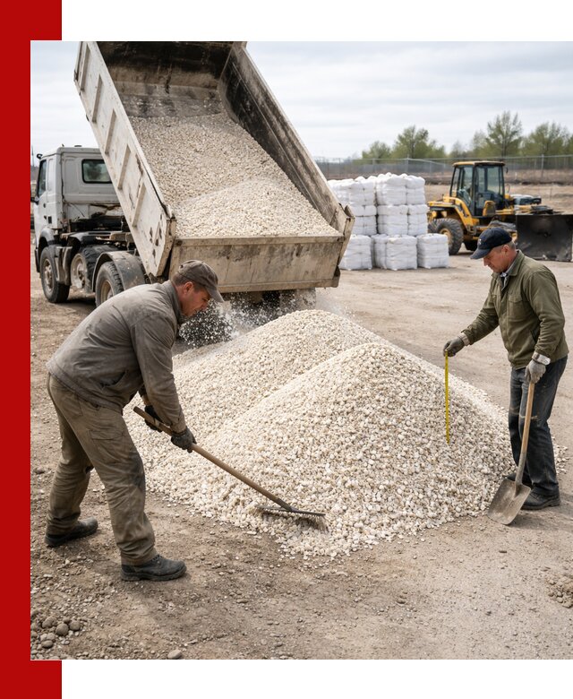 Мраморная крошка с доставкой и разгрузкой в Сердобске