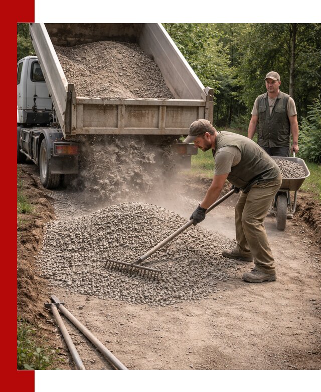 Каменная крошка для дорожек с доставкой в Сердобске