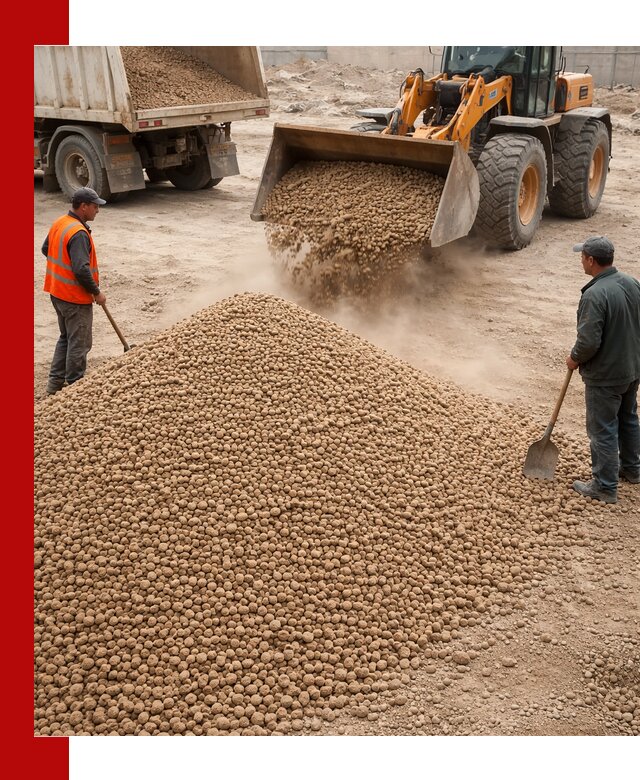 Керамзит фракция 10-20 с доставкой в Сердобске