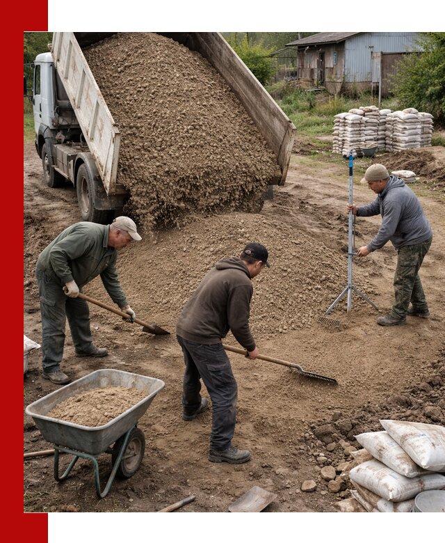 Керамзитовый песок с доставкой в Сердобске оптом и в розницу