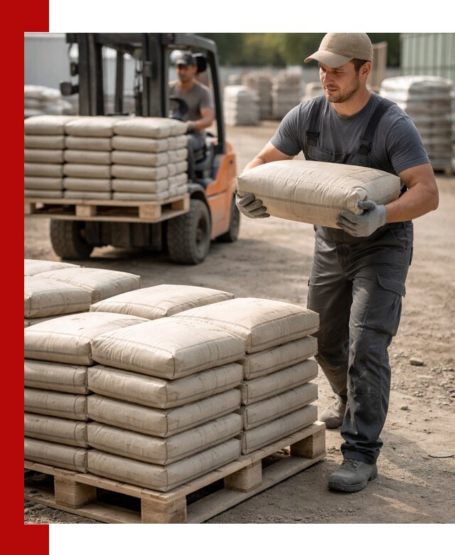 Доставка цемента в мешках оптом и в розницу в Сердобске