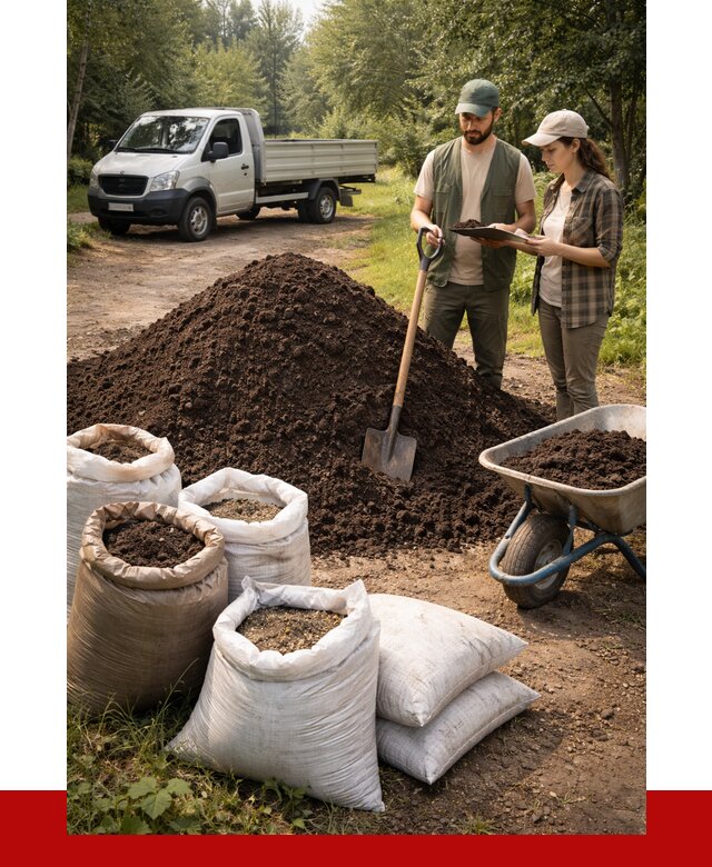 Купить грунт с доставкой в Сердобске от 4550 р. за м3 | ПРОНЕРУДСрд