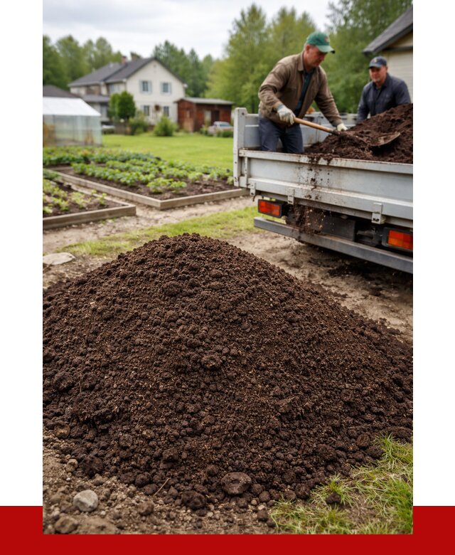 Плодородный грунт в Сердобске с доставкой от 4247 р. | ПРОНЕРУДСрд