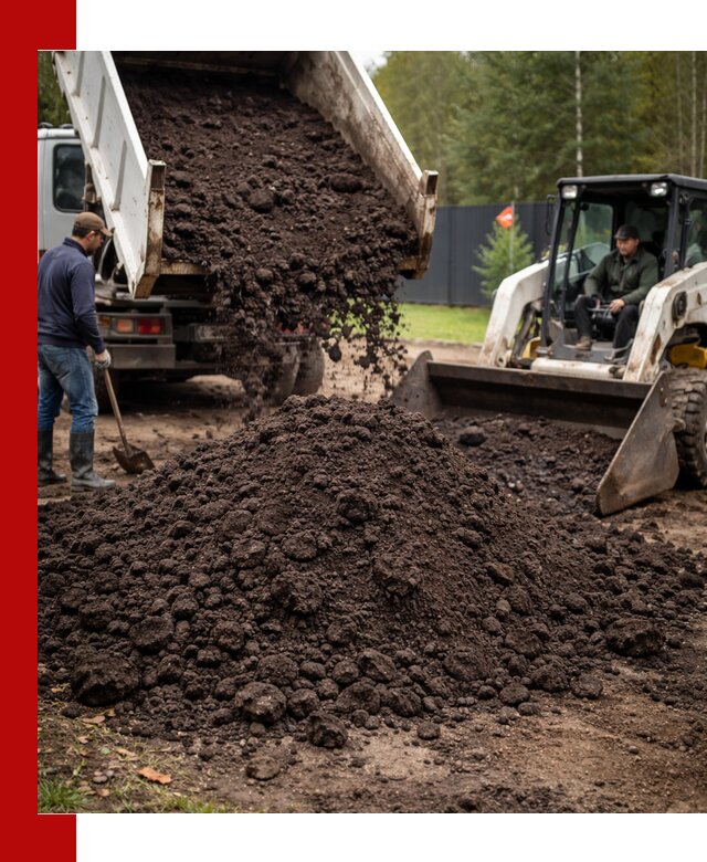 Плодородный грунт с доставкой в Сердобске для садов и огородов