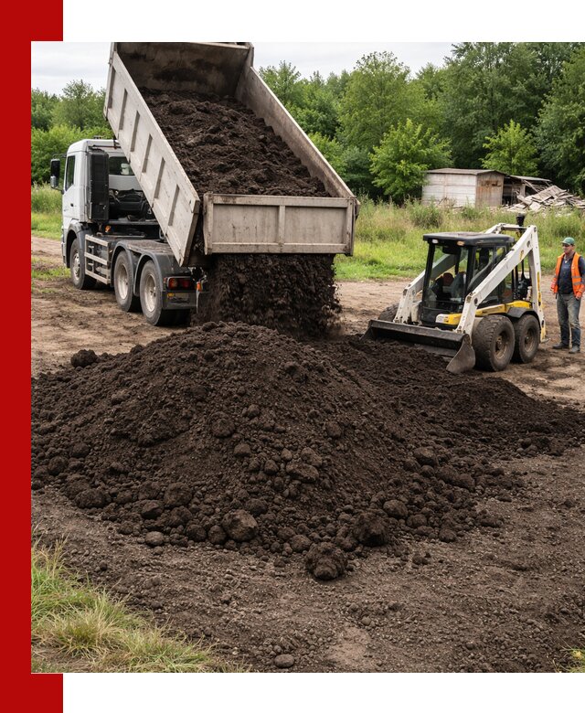 Поставка плодородной земли с доставкой самосвалом в Сердобске