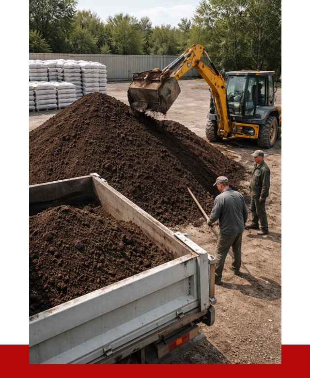 Растительный грунт с доставкой в Сердобске от 3236 р. | ПРОНЕРУДСрд