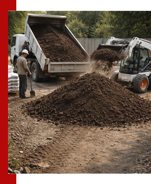 Доставка растительного грунта в Сердобске от производителя оптом и в розницу