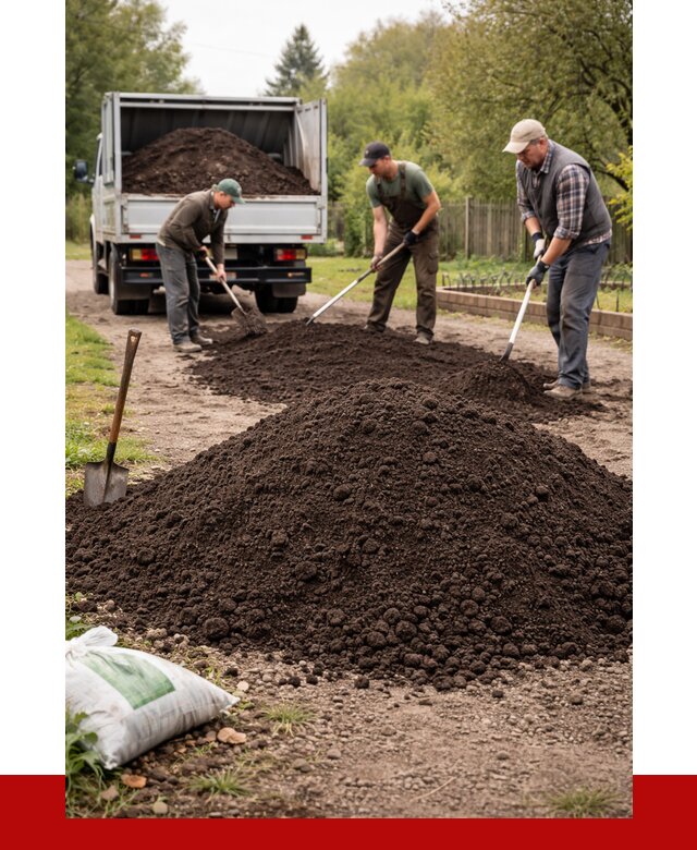 Купить землю для огорода в Сердобске от 3236 р./куб | ПРОНЕРУДСрд