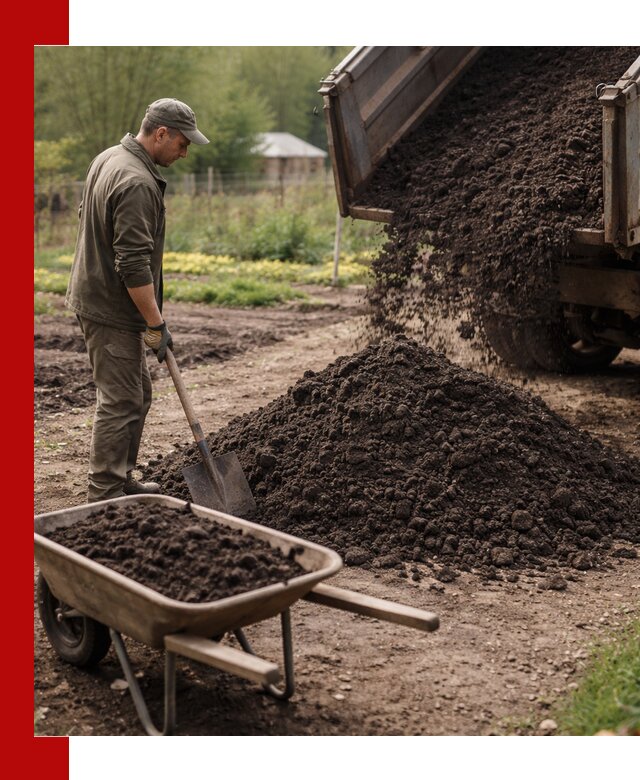 Доставка качественной земли для огорода в Сердобске