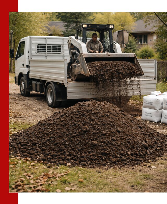 Доставка садовой земли в больших объёмах в Сердобске