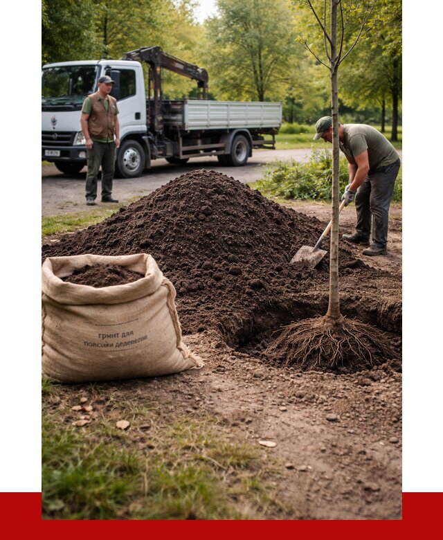 Грунт для посадки деревьев в Сердобске от 1213 р. | ПРОНЕРУДСрд